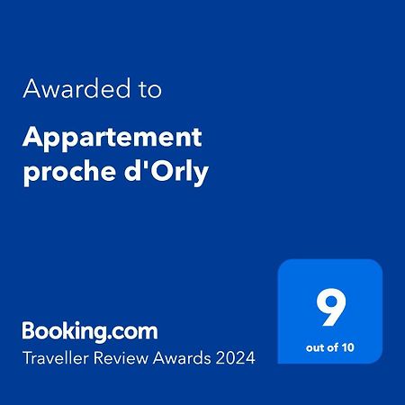 Appartement Proche D'Orly Villeneuve-le-Roi Eksteriør billede